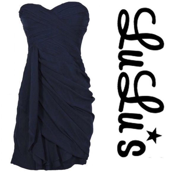 Lulus Dresses & Skirts - 🔻NWT Lulu’s Minuet Chiffon Strapless Dress